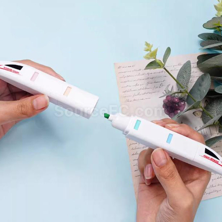 Customization High Speed Rail Shaped Fluorescent Pen Corporate Gifts