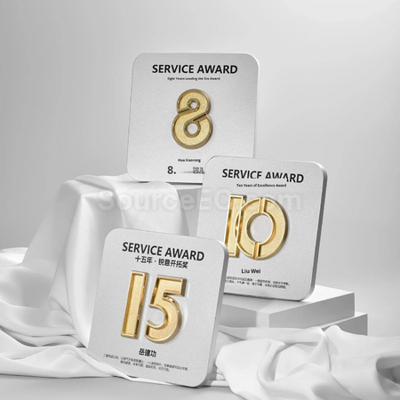 Customization Anniversary Shield Corporate Gifts