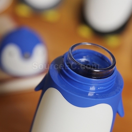 Customization Cute Penguin Glass Cup Corporate Gifts