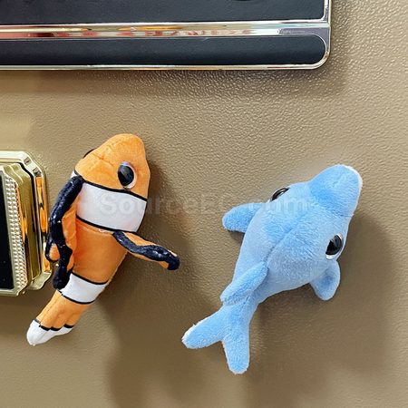 Customization Stereoscopic Stuffed Animal Fridge Sticker Corporate Gifts