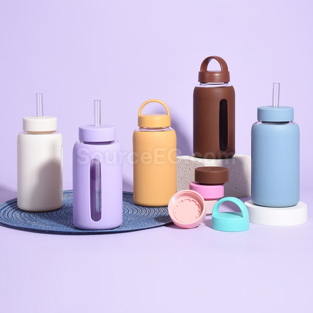 Portable Cup With Double Lids