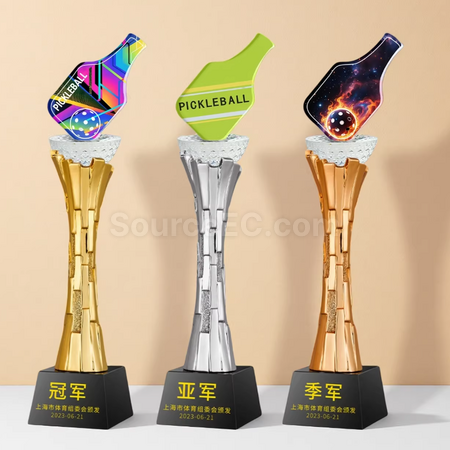 Customization Pickleball Trophy Corporate Gifts