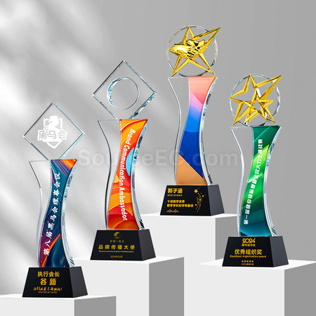 Pentagram Crystal Award
