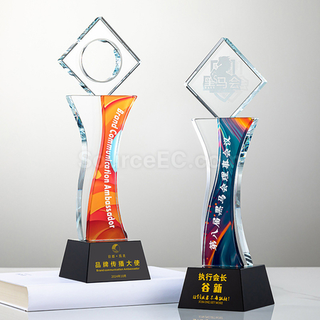 Customization Pentagram Crystal Award Corporate Gifts