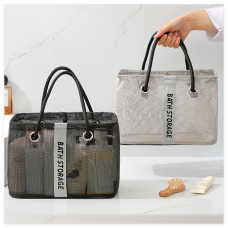 Customization Handheld Toiletry Mesh Bag Corporate Gifts