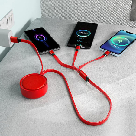 Customization 3 In 1 USB Charging Cable Corporate Gifts