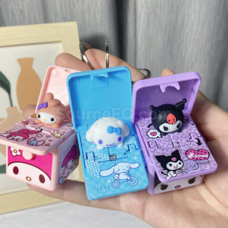 Customization Decompression 3D Figurine Surprise Box Keychain Corporate Gifts