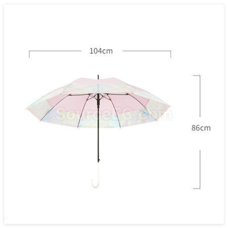 Customization Aurora Laser Iridescent Umbrella Corporate Gifts