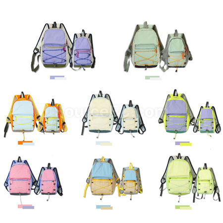 Customization Waterproof Color-Block Backpack Corporate Gifts