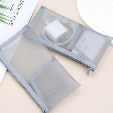 Customization Portable Mesh Partition Storage Bag Corporate Gifts