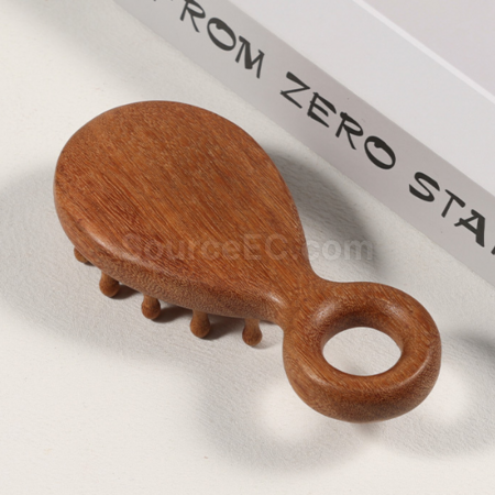 Customization Sandalwood massage comb Corporate Gifts