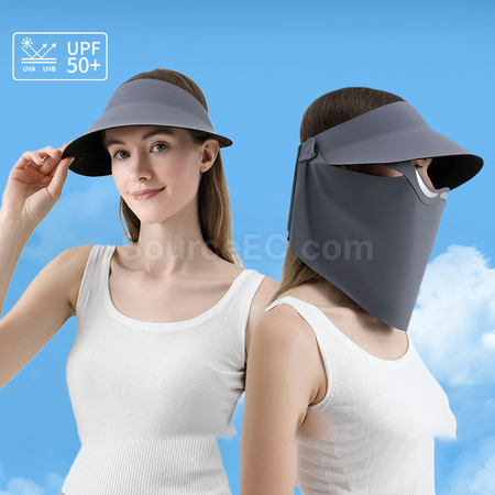 Customization Magnetic Sun Protection Hat with Face Cover Corporate Gifts