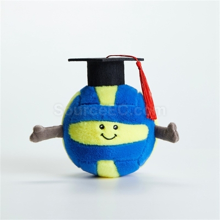 Customization Graduation Stuffed Ball Doll Corporate Gifts