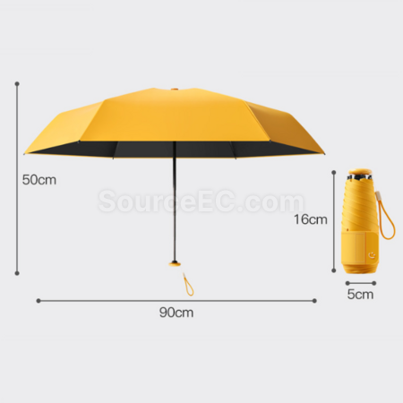 Customization Mini 2-in-1 Rain & Sun Umbrella Corporate Gifts