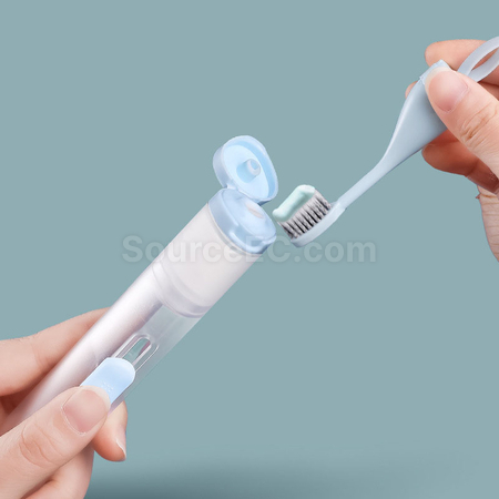 Customization Travel toothbrush and toothpaste set Corporate Gifts