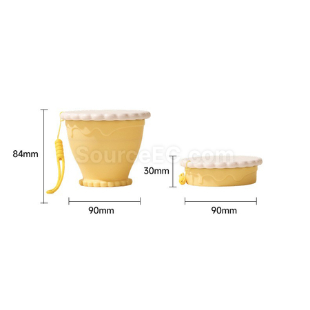 Customization Portable Silicone Folding Cup Corporate Gifts