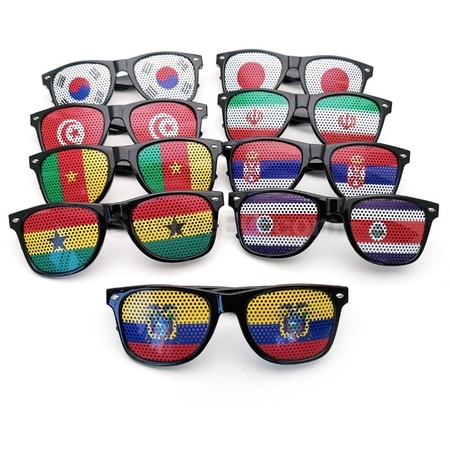 Customization World Cup Creative Sunglasses Corporate Gifts