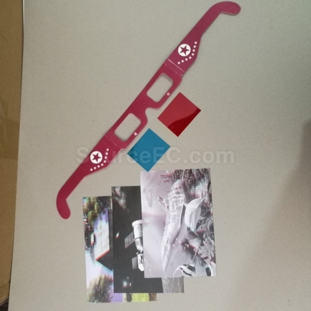 Customization 3D paper glasses Corporate Gifts