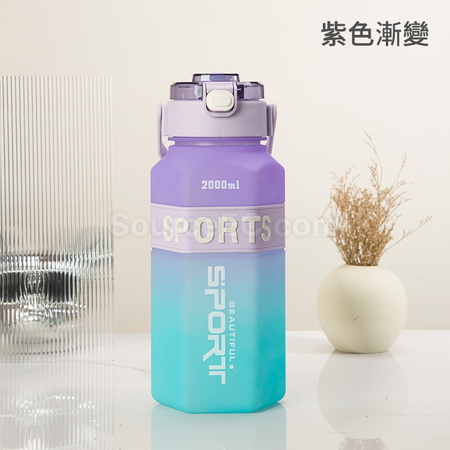 Customization Hexagonal Sports Water Bottle Corporate Gifts
