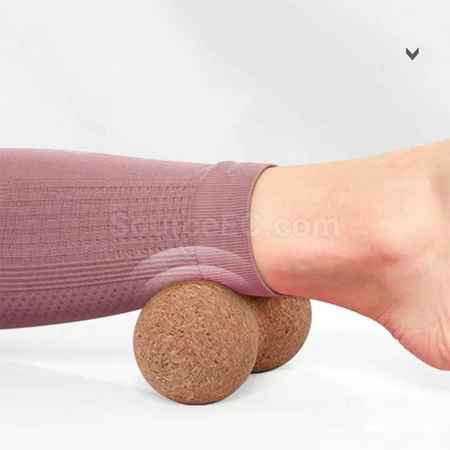 Customization Cork Yoga Peanut Fascia Ball Corporate Gifts