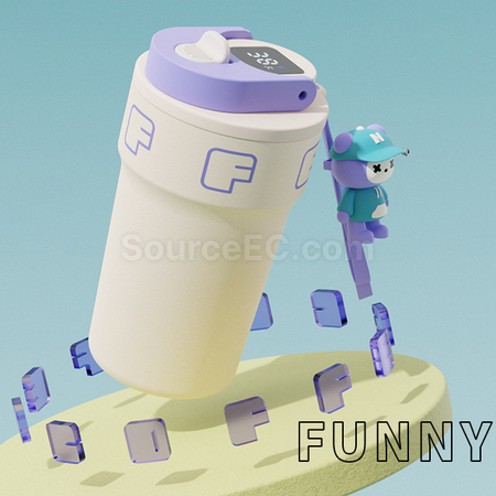 Customization Temperature Display Coffee Cup Corporate Gifts
