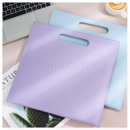 Customization A4 Handheld PU Document Bag Corporate Gifts