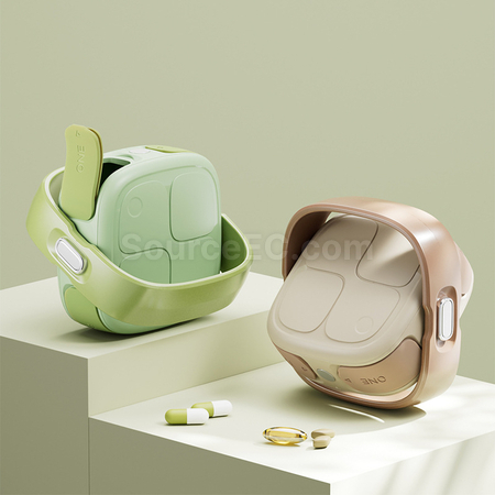 Customization Magnetic Rotating Medicine Box Corporate Gifts