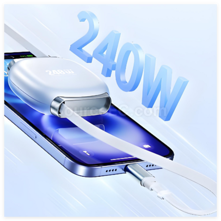 Customization 240W Retractable Fast charging Data Cable Corporate Gifts