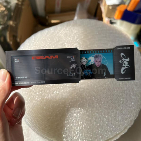 Customization Customized Acrylic Pull-Out Color-Changing Ticket Stub Corporate Gifts