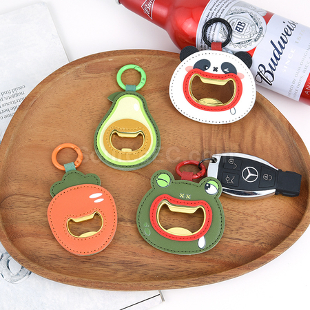 Customization Creative bottle opener keychain pendant Corporate Gifts