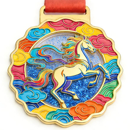 Horse Metal Medals