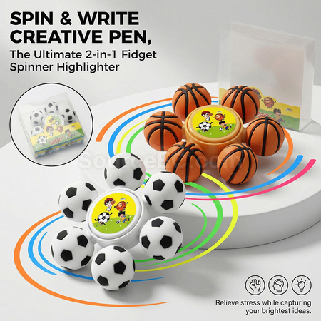 Customization Stress Relief Gyroscope Highlighter Corporate Gifts