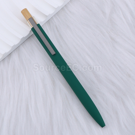 Customization Eco-friendly Bamboo-Wood Metal Ballpoint Pen Corporate Gifts