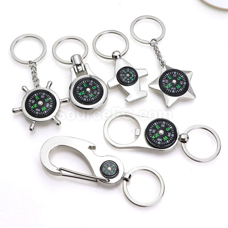 Customization Creative Compass Keychain Corporate Gifts
