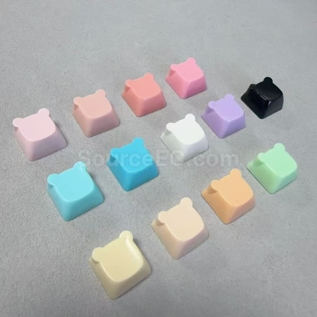 Customization Custom Bear Head Button Stress Relief Toy Corporate Gifts