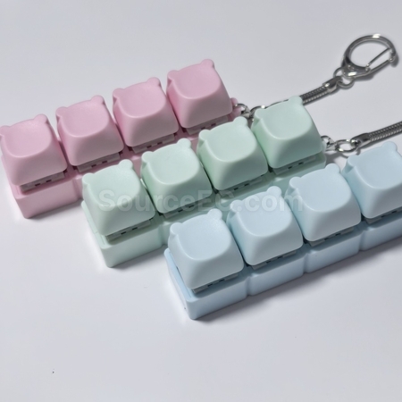 Customization Custom Bear Head Button Stress Relief Toy Corporate Gifts