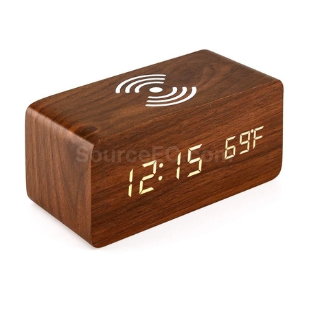 Customization Multifunctional Wireless Charging With Clock Corporate Gifts