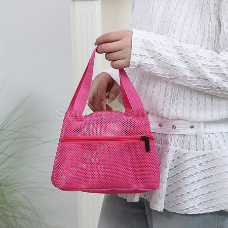Customization Mesh Handheld Toiletry Storage Bag Corporate Gifts