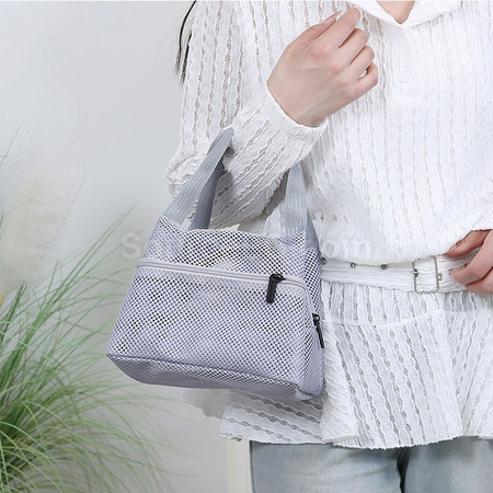 Customization Mesh Handheld Toiletry Storage Bag Corporate Gifts