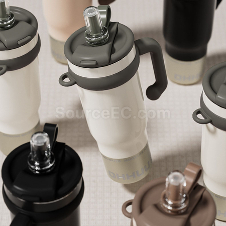 Customization Stainless steel straw thermos cup Corporate Gifts