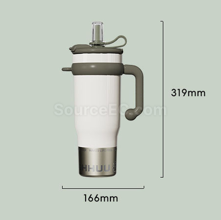 Customization Stainless steel straw thermos cup Corporate Gifts
