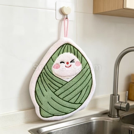 Customization Cartoon Zongzi Hand Towel Corporate Gifts