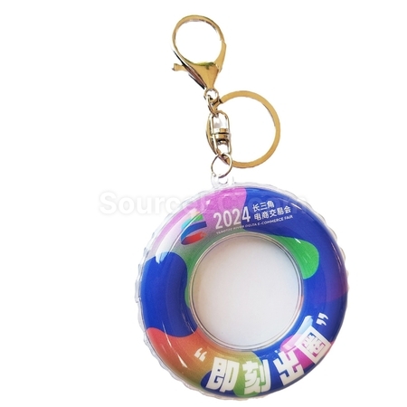 Customization Customizable Inflatable Swimming Ring Pendant Corporate Gifts