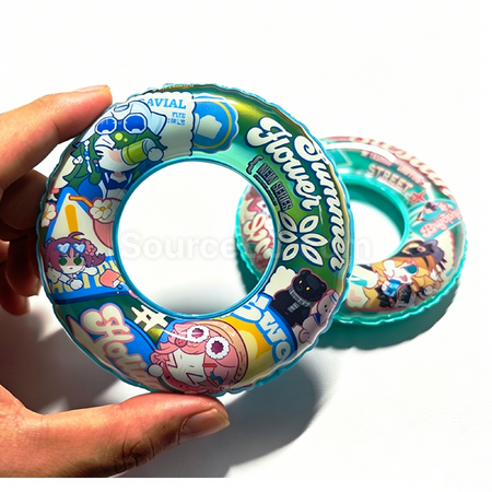 Customization Customizable Inflatable Swimming Ring Pendant Corporate Gifts