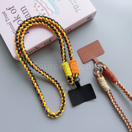 Customization Color-Blocked Woven Phone Strap Corporate Gifts