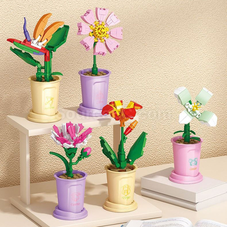 Customization Coffee Cup Plant Series Building Blocks-The 12 Zodiac Signs' Guardian Flower Collection Corporate Gifts