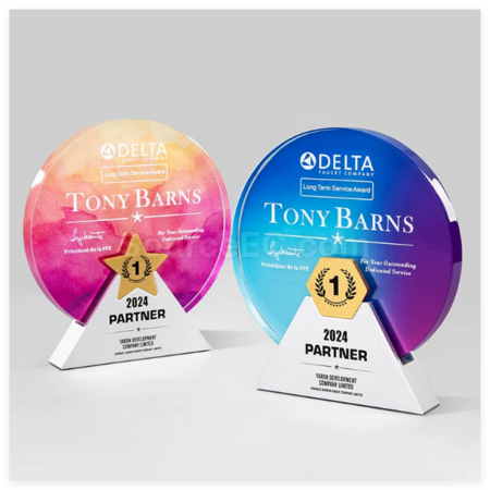 Customization Metal Crystal Trophy Corporate Gifts