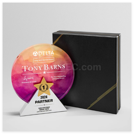 Customization Metal Crystal Trophy Corporate Gifts