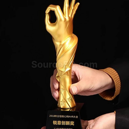 Customization OK Trophy Corporate Gifts
