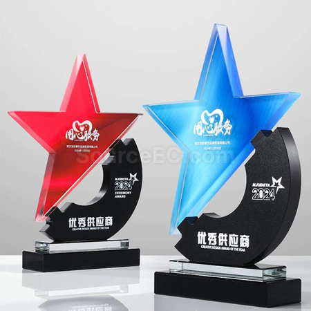 Customization Crystal Trophy Corporate Gifts